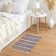 Stirip carpet, type1, size 50x80 cm (± 3 cm), cotton, color mix