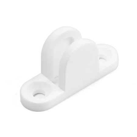 Plastic window opening limiter, l = 105, white 50 pcs-13
