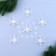 Decor "Snowflakes", white