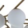 Lamp on the rod 10x40W G9, size 82x82x38 cm