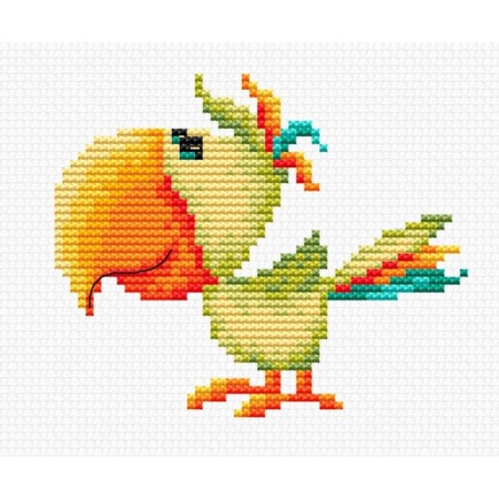 Set for embroidery with the Cross Cross "Parrot"