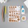 A set of quilling tools (170 half..0.0.5 cm, glue, needles, ruler, tweezers, in.D./sq.) 21x30cm
