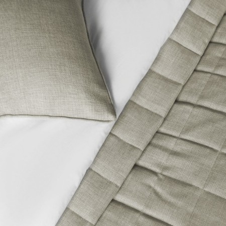 Jerry set: cover 160 x 220 cm, pillowcase 40 x 40 cm - 2 pcs, beige color-3