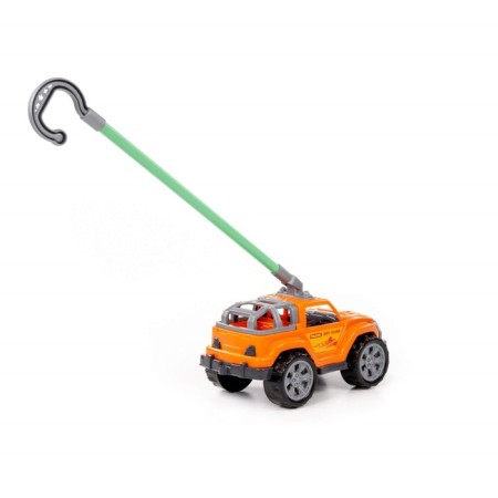 Car-car "Legionnaire" with a handle, color orange-3