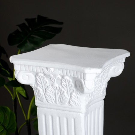 Column "Antique", white 65x27cm-1