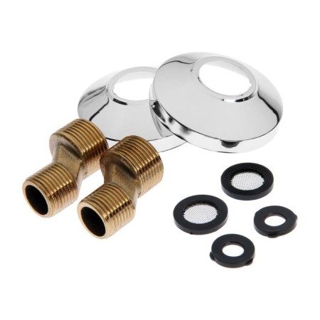 Accoona A7170 bath mixer, two -wound, brass, chrome-4