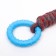 Cable toy with chewing elements "Lolly", up to 30 cm, up to 120 g, mix of flowers