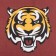 Ethel Tiger Tiger towel 70x146 cm, 100% cotton 160g/m2