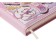 Gift notebook, A6, 100 sheets, color block, with a curly knife, PVC cover, "Anime", mix