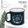 New Year's ceramic mug “Dreams will surely come true”, 450 ml, blue color