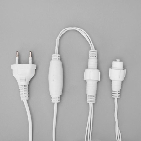Garland "fringe" 3 × 0.9 m, IP44, UMS, white thread, 232 LED, glow of Multi, 220 V-4
