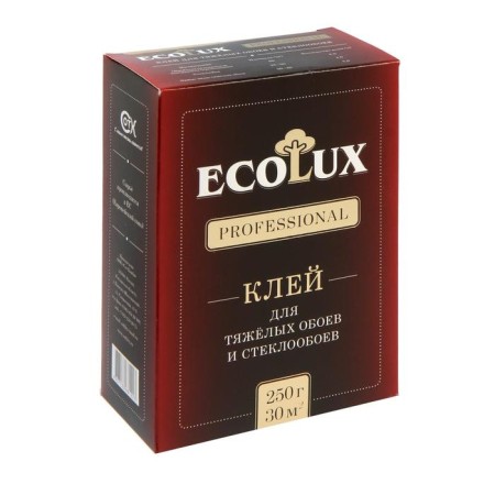 Wallows glue Ecolux Professional, glass wallpaper, 250 g
