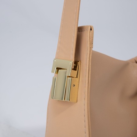 Lightning bag, beige color-3