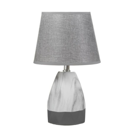 Adeli table lamp E14 40W white-gray 21x21x34 cm Risalux-5