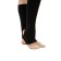 Getra for gymnastics and dancing Grace Dance No. 5, length 30 cm, black color