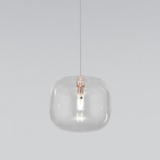 Suspended lamp with a glass ceiling Jar, 3W, G4, 16x16 cm
