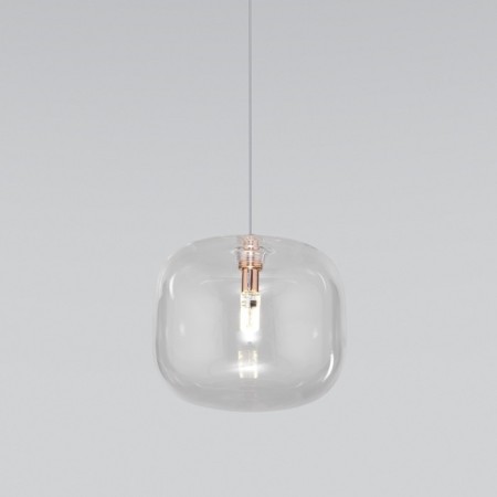 Suspended lamp with a glass ceiling Jar, 3W, G4, 16x16 cm
