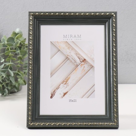 Photo frame plastic Gallery 15x21 cm, 642998-6, green (plastic screen)-5