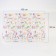 Bleanie with PVC Cover, 68x100 cm, elastic band, Mix colors