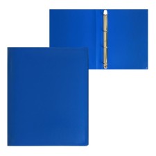 Folder on 4 rings A4, Calligrata, 25 mm, 500 μm, blue