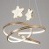 Lust "Stars" LED 100W 3000-6000k gold 45x49x15-115 cm Bayerlux