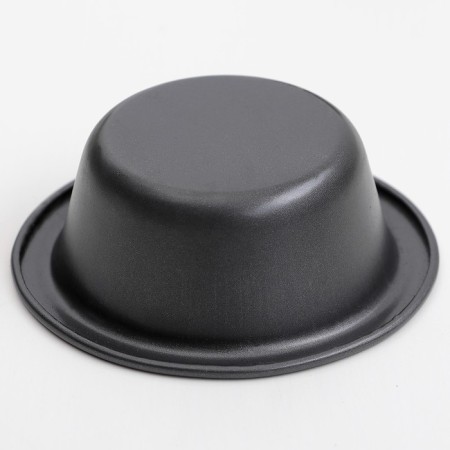 Baking form "Circle. Jacqueline ", 10 × 3.5 cm, anti -stick coating, black color-2