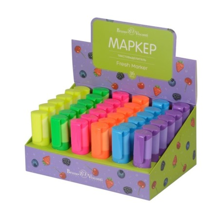 TECHNOVER MARKER 5.0 mm, BrunovisConti Flower Marker Zefir, mix-2
