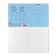 A notebook of 18 sheets in the Erichkrause Classic Cage, Cover Cardboard Cover, Offset Block, Blue