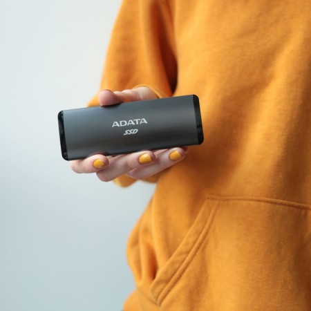 Накопитель SSD A-Data USB-C 512GB ASE760-512GU32G2-CTI SE760 1.8" серый-5