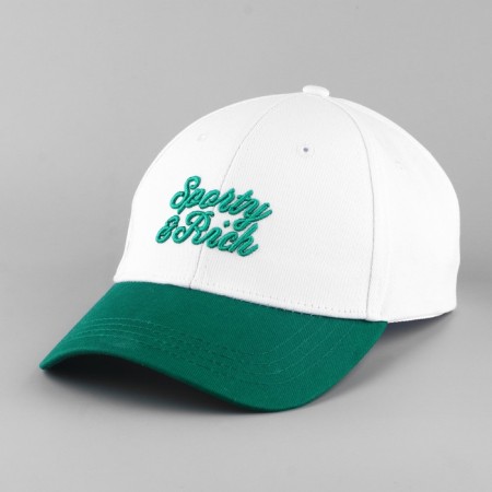 Men's cap Sporty & Rich, white color, rr 56-1