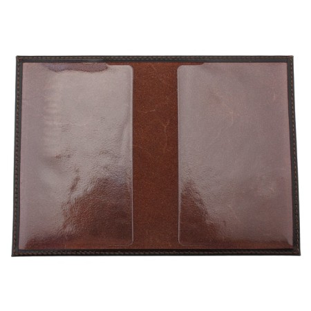 Passport cover, brown color-1
