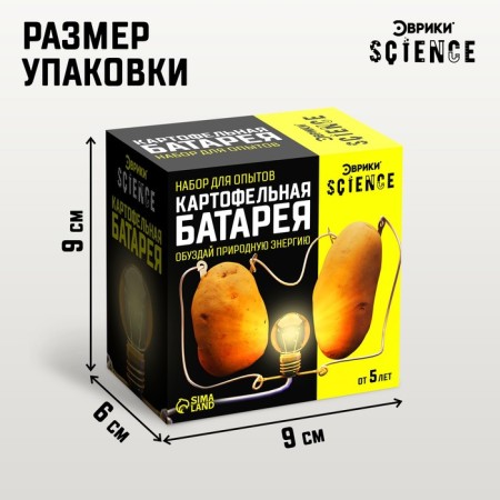 Set for experiments "Potato Battery"-2