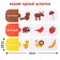 Smart Puzzles "Blue Tractor: Study Colors"