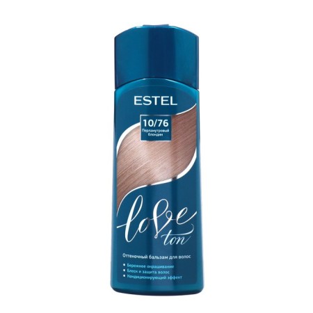 Tinting hair balm Estel Love is pearl blond