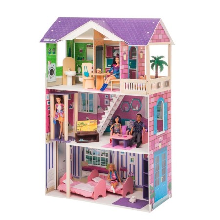 Puppet house "Florence" (with furniture)-2