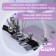 Paw for sewing elastic bands, 4.8 × 2.5 cm