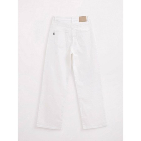 Women's jeans Conte Elegant Wide Leg, size m, color White-6