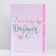 Folder for birth certificate with the corners "My first documents", for a girl, a4