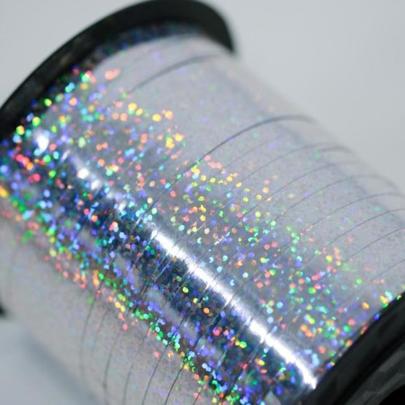 Tape packaging holography, silver, 5 mm x 225 m-1