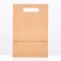 Box-pack, craft with a window and a handle, 30 x 20 x 8 cm
