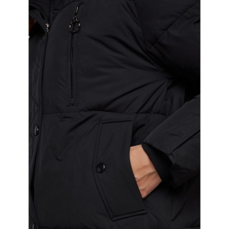 Winter jacket female, size 50, black color-12