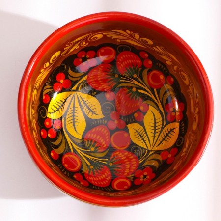 Cup "Berry", 14 × 14 × 7 cm, Khokhloma-3