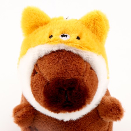 Soft toy "Kapibara", in a cat Cat, 13 cm-2