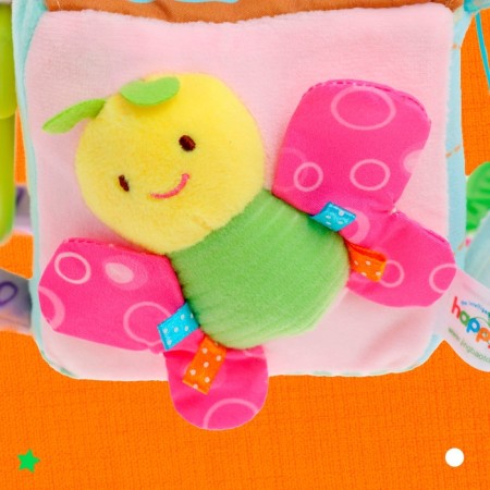 Soft “Bizikubik” suspension, on a crib and stroller-7