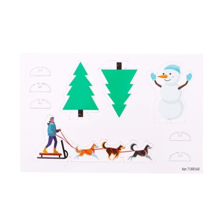 Set for experiments "Snow volcano", dog team, in a bag-5
