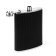 Gift set 5 in 1: Flaw 240 ml, funnel, corkscrew, 2 glasses, black, 17 x 23 cm