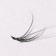 A set of overhead eyelashes "Lastochkin tail", bundles, 10 mm, thickness 0.07 mm, bend C, 12 D