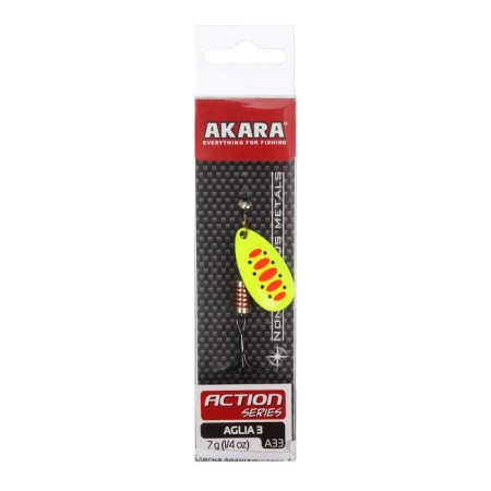 Spinning spinning Akara Action Series Aglia 3, 7 g, color A33-1