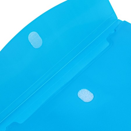 A4 Velcro folder, 180 md, with extension, make-up pockets, mix-9