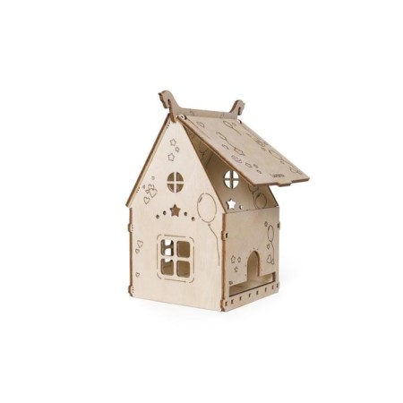 Wooden designer "Gift House"-1